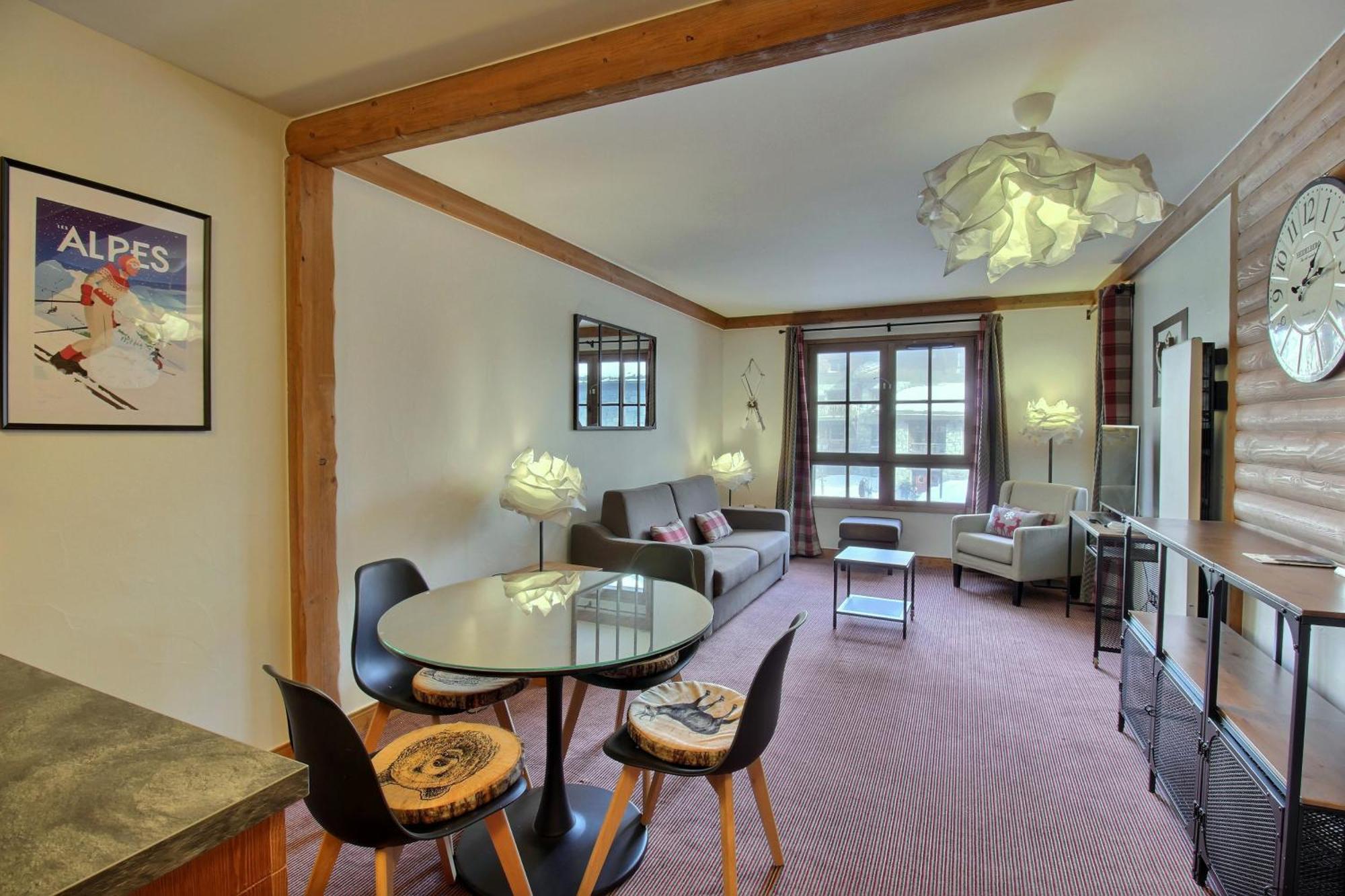 Arc 1950 - Appartement Moderne - Sauna Hammam Jacuzzi - 4 Personnes Les Arcs  Zewnętrze zdjęcie
