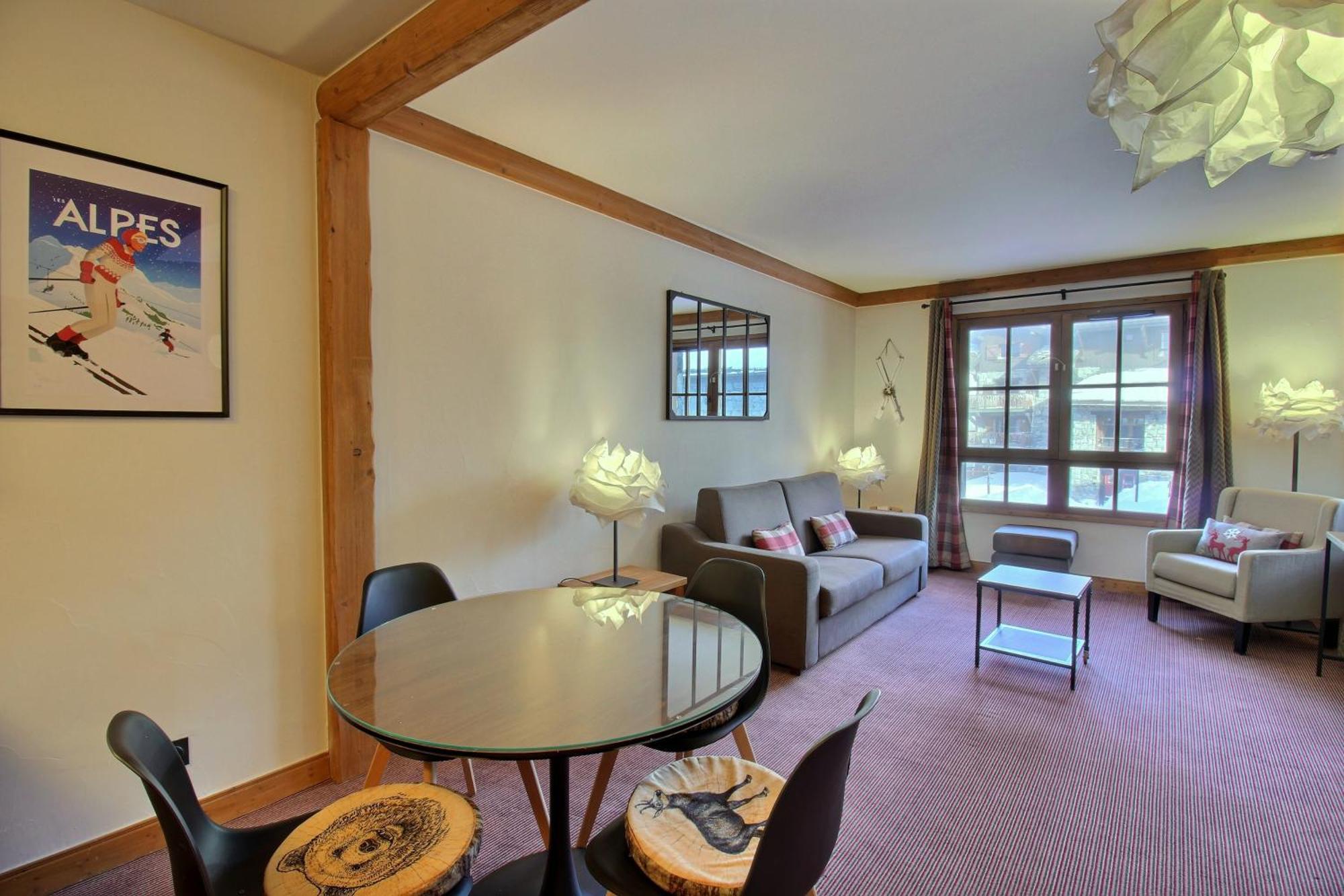 Arc 1950 - Appartement Moderne - Sauna Hammam Jacuzzi - 4 Personnes Les Arcs  Zewnętrze zdjęcie